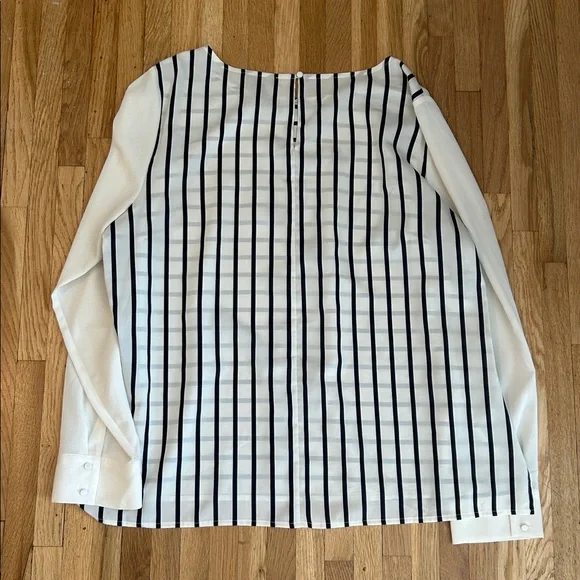 The limited. Striped Long Sleeve Women's blouse - Picture 7 of 7